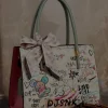Graffiti Printed Tote Bag